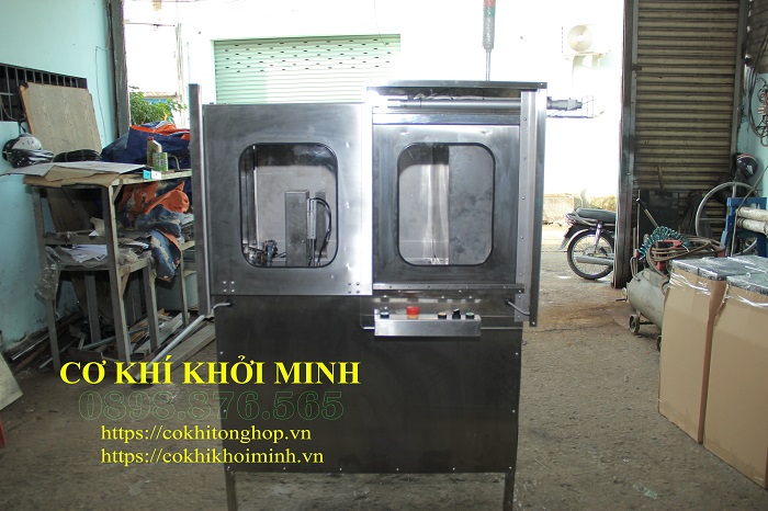 máy rửa phôi tự động